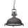 Industrial Suspension Métal Verre Marron Ø40 cm E27