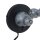 Spot mural avec fiche en noir argenté P:29 cm flexible