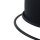 Spot mural avec fiche en noir argenté P:29 cm flexible