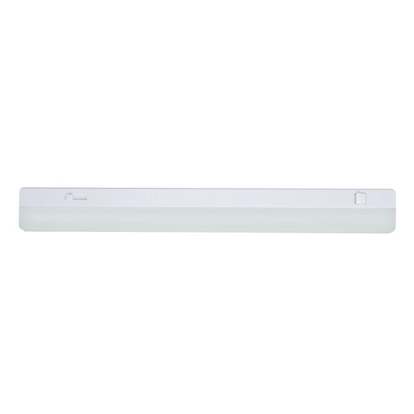 Luminaire dagencement LED blanc L:58 cm avec interrupteur dimmable