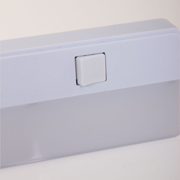 Luminaire dagencement LED blanc L:58 cm avec interrupteur dimmable
