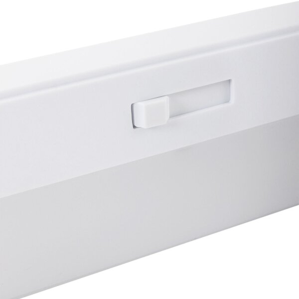 Luminaire dagencement LED blanc L:58 cm avec interrupteur dimmable