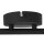 Spot de plafond mobile noir 134 cm incl. GU10 6-flmg