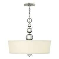 Suspension ROMINA Nickel Ø51cm à raccourcir...