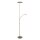 Plafonnier LED à intensité variable avec bras de lecture en bronze 185 cm