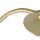Lèche plafond LED avec bras de lecture en laiton 185 cm dimmable