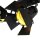 Spot de plafond industriel métal L:58 cm E27 flexible