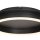 Plafonnier LED métal plastique noir 20 W 2700 K