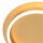 Plafonnier LED Métal Plastique doré L:32 cm Anneau