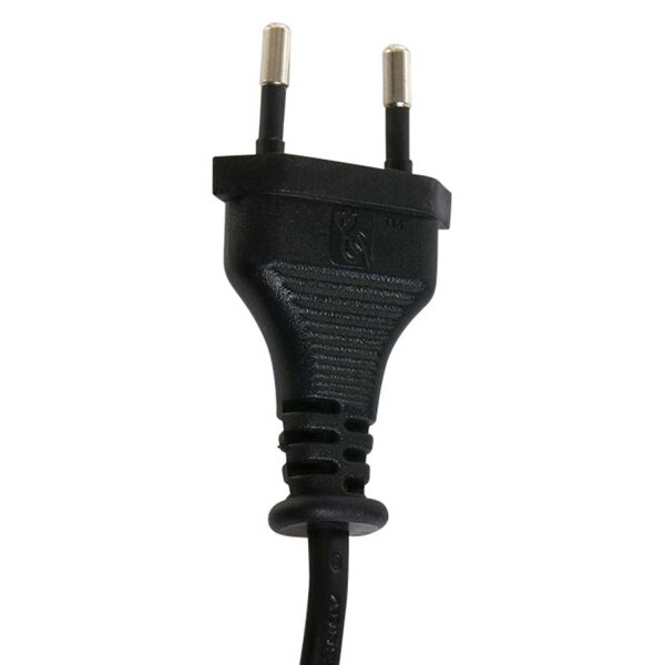 Lampe de chevet pauvre en fleurs noir or E27 65 cm