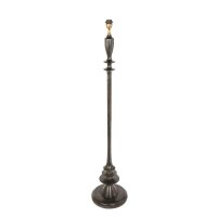 Lampadaire bois lin noir gris 153 cm E27...