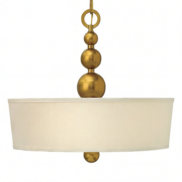 Lampe à suspendre ROMINA en laiton Ø51cm Lampe à suspendre