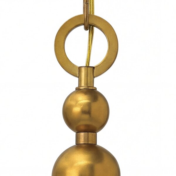 Lampe à suspendre ROMINA en laiton Ø51cm Lampe à suspendre