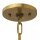 Lampe à suspendre ROMINA en laiton Ø51cm Lampe à suspendre