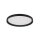 Plafonnier LED noir blanc L:40 cm 2700 K rond
