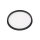 Plafonnier LED noir blanc L:40 cm 2700 K rond