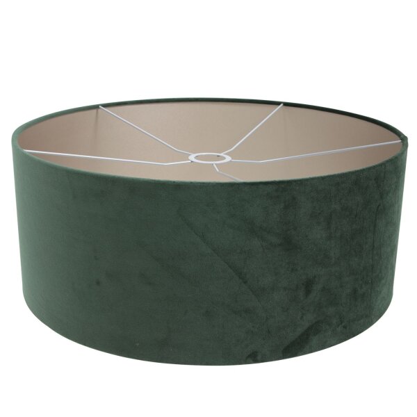 Lampadaire bois lin noir vert 153 cm E27 anti-éblouissement