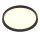 Plafonnier rond à LED noir blanc 2700 K Ø50 cm