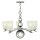 Lustre ROMINA en nickel &Oslash;69cm Lampe &agrave; suspendre