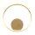 Applique décorative LED métal doré H:40 cm Ring