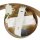 Applique décorative LED métal doré H:40 cm Ring