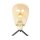 Lampe de table Abat-jour en verre en laiton E27 28 cm de style