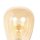 Lampe de table Abat-jour en verre en laiton E27 28 cm de style