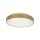 Plafonnier LED or blanc Ø28 cm 2700 K confortable