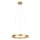 Lampe LED ronde à suspendre or L:60 cm 50 W 2700 K élégante