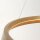Lampe LED ronde à suspendre or L:60 cm 50 W 2700 K élégante