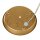 Lampe LED ronde à suspendre or L:60 cm 50 W 2700 K élégante