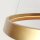 Lampe LED ronde à suspendre or L:60 cm 50 W 2700 K élégante