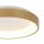 Plafonnier LED or blanc Ø38 cm 30 W confortable