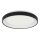 Plafonnier LED Noir Blanc Ø38 cm 30 W confortable