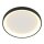 Plafonnier LED Noir Blanc Ø38 cm 30 W confortable
