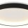 Plafonnier LED Noir Blanc Ø38 cm 30 W confortable