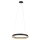 Lampe LED ronde à suspendre Noir L:60 cm 50 W 2700 K élégant