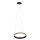 Lampe LED ronde à suspendre Noir L:60 cm 50 W 2700 K élégant