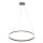Grande lampe LED suspendue Noir Ø100 cm 80 W 2700 K