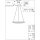 Grande lampe LED suspendue Noir Ø100 cm 80 W 2700 K