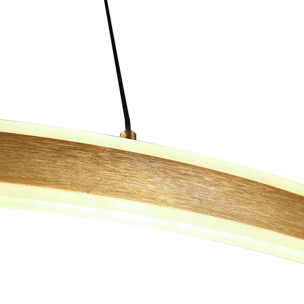 Lampe LED suspendue métal plastique Ø100 cm 80 W 2700 K