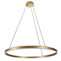 Lampe LED suspendue m&eacute;tal plastique &Oslash;100 cm...