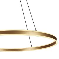 Lampe LED suspendue métal plastique Ø100 cm...