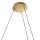 Lampe LED suspendue métal plastique Ø100 cm 80 W 2700 K