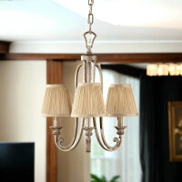 Lustre salon tissu abat-jour profondeur jusquà 2,2m