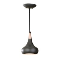 Lampe &agrave; suspendre r&eacute;tro en m&eacute;tal...