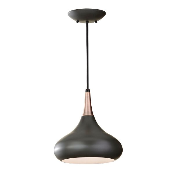 Lampe à suspendre acier rond profondeur jusquà 4,9m rétro cuisine