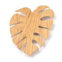 Applique d&eacute;corative en bois Feuille lumi&egrave;re...