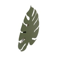 Applique décorative métal feuille indirecte...