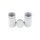 Plafonnier métal blanc ajustable L : 17 cm GU10 2 flammes